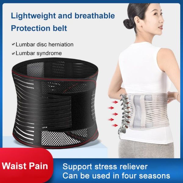 waist support orthopedic corset back belt lumbar disc herniation pain relief for, Black;gray
waist support orthopedic corset back belt lumbar disc herniation pain relief for, Black;gray