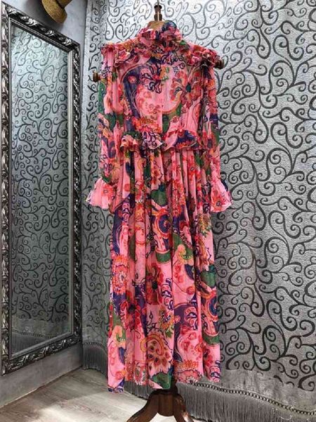 dresses pink spring summer fashion style women bohemian print ruffle deco sleeve casual beach maxi long club, Black;gray
dresses pink spring summer fashion style women bohemian print ruffle deco sleeve casual beach maxi long club, Black;gray