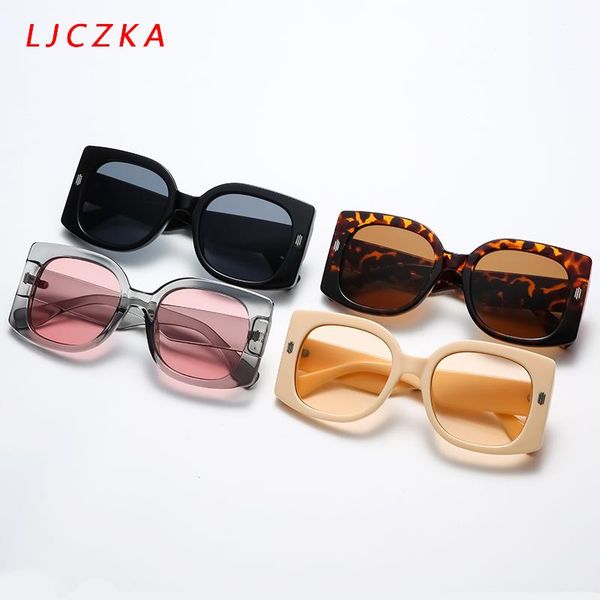 sunglasses women's oversize glasses 2021 retro square for famale designer eyewear lunette de soleil femme, White;black
sunglasses women's oversize glasses 2021 retro square for famale designer eyewear lunette de soleil femme, White;black