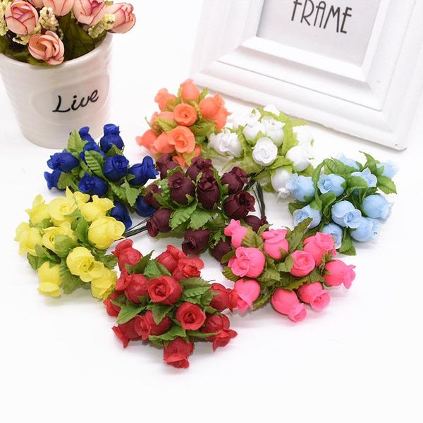 decorative flowers & wreaths 36/72pcs mini silk rose bouquet artificial bride for wedding home garden diy wreath scrapbook craft fake
decorative flowers & wreaths 36/72pcs mini silk rose bouquet artificial bride for wedding home garden diy wreath scrapbook craft fake