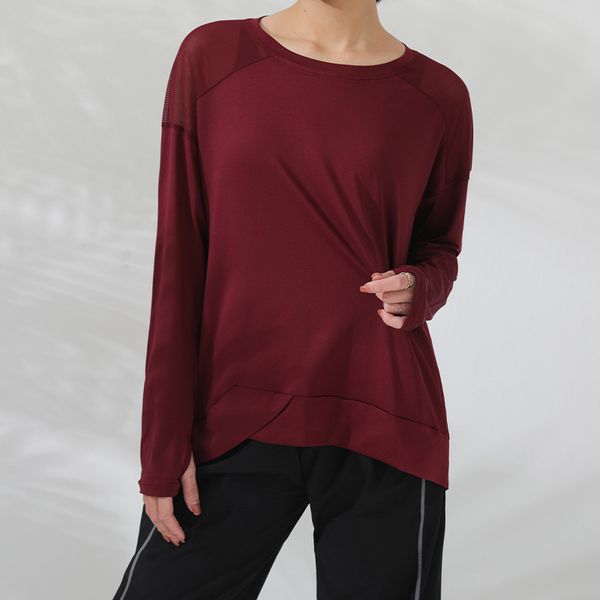 women tracksuit tees t-shirt clothing fall winter fitness ladies yoga wear net fight long-sleeved running sports loose casual breathable to, White
women tracksuit tees t-shirt clothing fall winter fitness ladies yoga wear net fight long-sleeved running sports loose casual breathable to, White