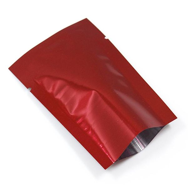 storage bags 1000pcs glossy red aluminum foil heat sealing flat packaging bag recyclable mylar package dried beans pouches
storage bags 1000pcs glossy red aluminum foil heat sealing flat packaging bag recyclable mylar package dried beans pouches