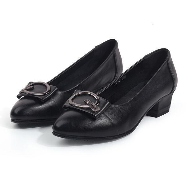 dress shoes soft leather square pumps with buckle 4.5cm heels fashion women 2f3a, Black
dress shoes soft leather square pumps with buckle 4.5cm heels fashion women 2f3a, Black