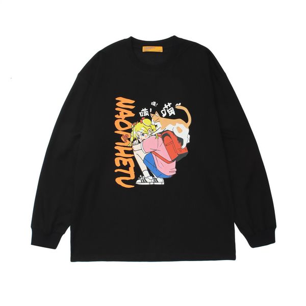 sweatshirts cartoon cartoon printed hoodless sweater mens high street fashion brand loose round neck long sleeve yuansufeng trend pullover h, Black
sweatshirts cartoon cartoon printed hoodless sweater mens high street fashion brand loose round neck long sleeve yuansufeng trend pullover h, Black