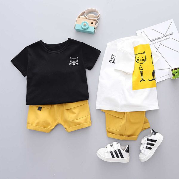 2021 baby boys girls cartoon clothes outfit suit cute children summer cotton 1 2 3 4 years kids boys clothes sets t-shrit+shorts x0802, White
2021 baby boys girls cartoon clothes outfit suit cute children summer cotton 1 2 3 4 years kids boys clothes sets t-shrit+shorts x0802, White
