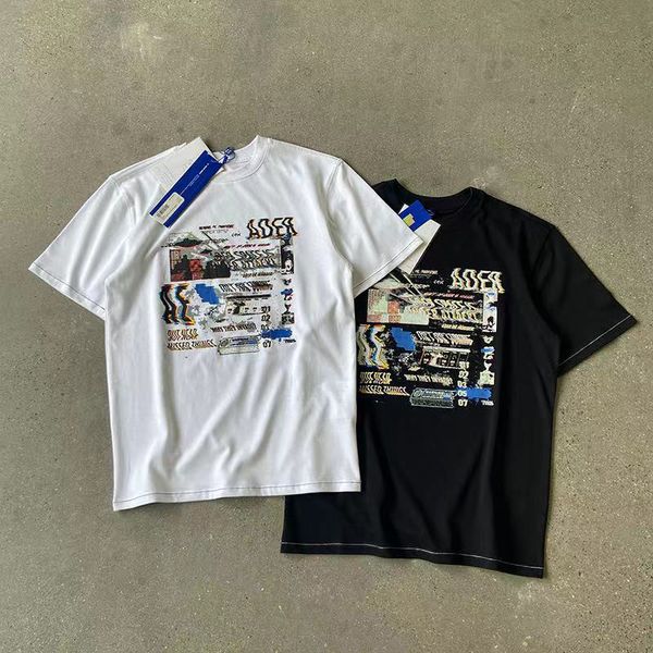 men's t-shirts 2: 4:1 printing impression of male shirt print casual couple, White;black
men's t-shirts 2: 4:1 printing impression of male shirt print casual couple, White;black