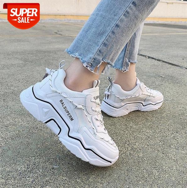 fashion woman high platform sneakers new spring female shoes black white breathable zapatos casual mujer lace-up #lc5y
fashion woman high platform sneakers new spring female shoes black white breathable zapatos casual mujer lace-up #lc5y