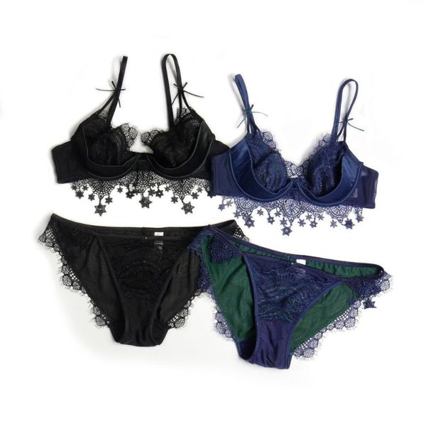 bras sets brand starry sky design hollow out bra set lace plunge underwear, Red;black
bras sets brand starry sky design hollow out bra set lace plunge underwear, Red;black