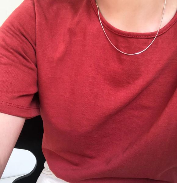 chains 1pc 100% authentic 925 sterling silver snabonebone chain necklace clavicle fine jewelry c-b970
chains 1pc 100% authentic 925 sterling silver snabonebone chain necklace clavicle fine jewelry c-b970