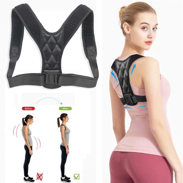 adjustable posture corrector children back support belt shoulder spine brace ortics support#40, Black;blue
adjustable posture corrector children back support belt shoulder spine brace ortics support#40, Black;blue