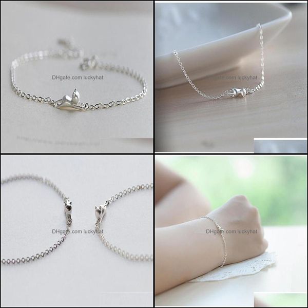 link bracelets jewelrylink chain fashion cute little kitty bracelet for women handmade lovely cat girl birthday gift drop delivery 2021 we, Black
link bracelets jewelrylink chain fashion cute little kitty bracelet for women handmade lovely cat girl birthday gift drop delivery 2021 we, Black