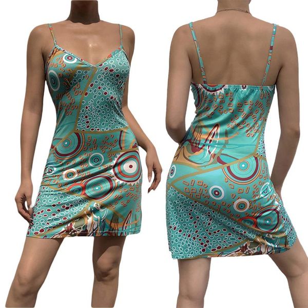 women's swimwear ladies temperament short suspender skirt women summer circle geometric printing v-neck sleeveless slim slip dress, White;black
women's swimwear ladies temperament short suspender skirt women summer circle geometric printing v-neck sleeveless slim slip dress, White;black