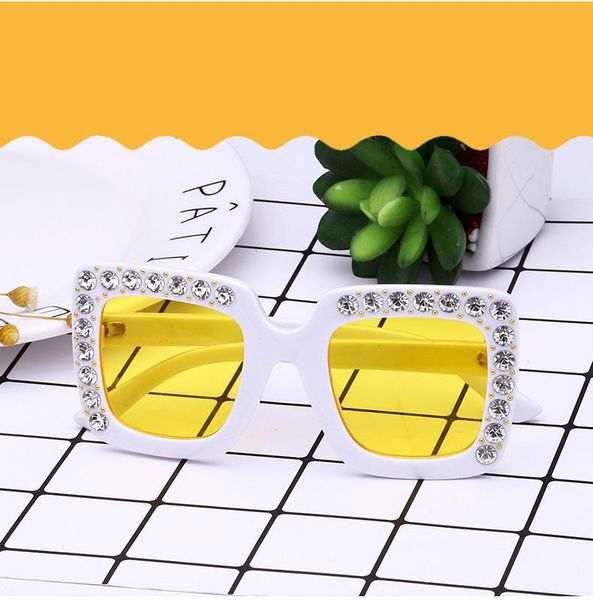 sunglasses fashion retro diamond rhinestone oversized children's boys girls square big sun glasses baby kids eyeglasses eyewear, Blue
sunglasses fashion retro diamond rhinestone oversized children's boys girls square big sun glasses baby kids eyeglasses eyewear, Blue