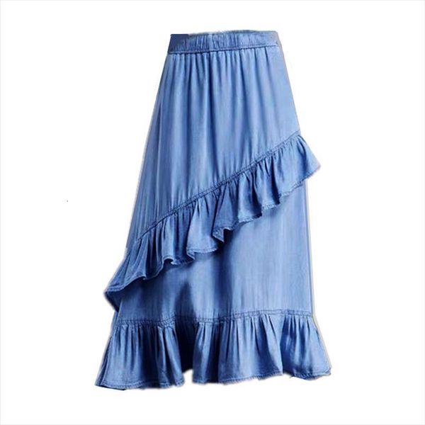 plus size summer denim womens skirt ruffles asymmetrical elegant midi black blue high waist autunm 5xl 6xl 7xl
plus size summer denim womens skirt ruffles asymmetrical elegant midi black blue high waist autunm 5xl 6xl 7xl