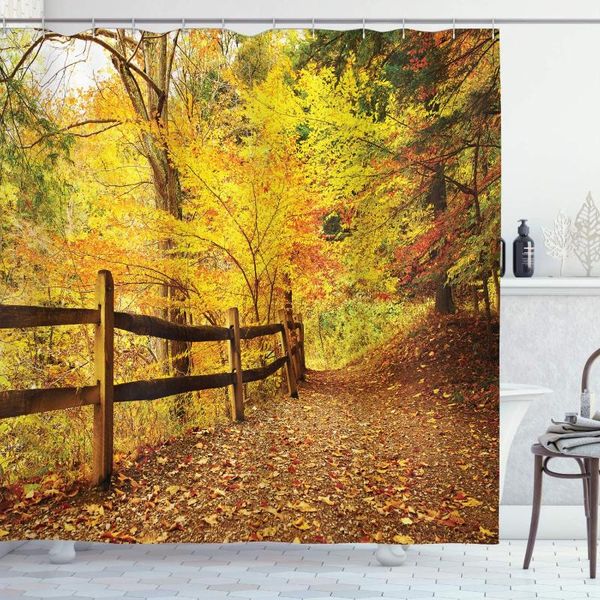 shower curtains ginger yellow landscape curtain autumn season fall trees leaves on pathway to forest with fence po bath
shower curtains ginger yellow landscape curtain autumn season fall trees leaves on pathway to forest with fence po bath