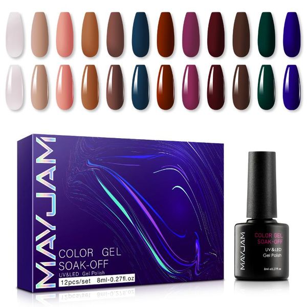 nail polish 6pcs/set gel lacquer varnish kit mayjam luxury package 8ml art design soak off uv led
nail polish 6pcs/set gel lacquer varnish kit mayjam luxury package 8ml art design soak off uv led