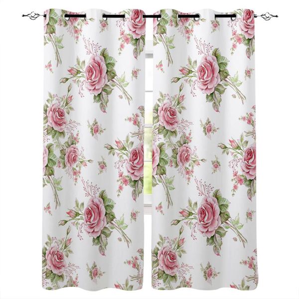 pink rose romantic curtain for living room kids decoration bedroom window treatment drapes &
pink rose romantic curtain for living room kids decoration bedroom window treatment drapes &