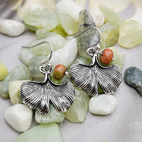 dangle & chandelier vintage ginkgo biloba leaf earrings drop fashion season plant jewelry for women boho bead earring statement accessories, Silver
dangle & chandelier vintage ginkgo biloba leaf earrings drop fashion season plant jewelry for women boho bead earring statement accessories, Silver