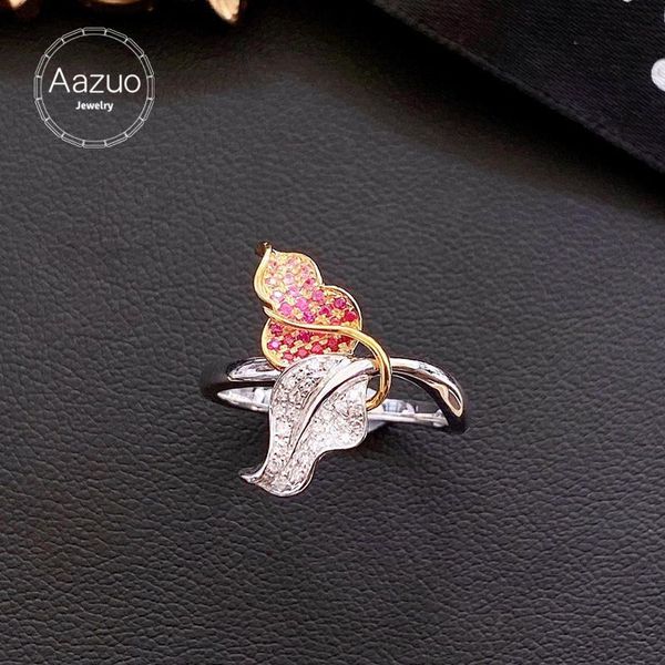 cluster rings aazuo genuine 18k pure white gold for women natural ruby real diamonds flower delicate trendy fine gifts jewelry, Golden;silver
cluster rings aazuo genuine 18k pure white gold for women natural ruby real diamonds flower delicate trendy fine gifts jewelry, Golden;silver