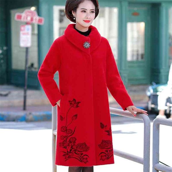 long jacket coat women winter thick warm oversized outerwear overcoat faux mink fur coats 210427, Black
long jacket coat women winter thick warm oversized outerwear overcoat faux mink fur coats 210427, Black
