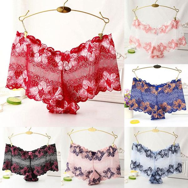 women's panties mesh underpants woman fashion lace hollow cotton inner multicolor optional large size briefs, Black;pink
women's panties mesh underpants woman fashion lace hollow cotton inner multicolor optional large size briefs, Black;pink