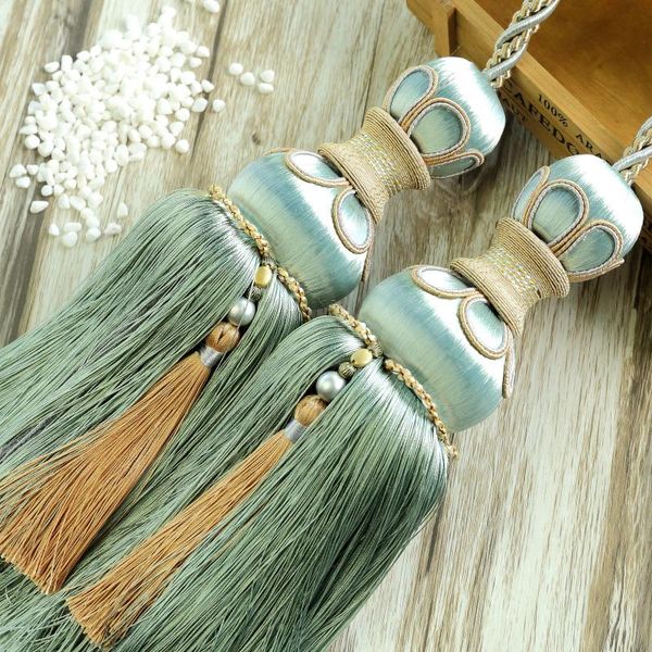 exquisite and elegant curtain tassel european-style grade soft bandage buckle novelty items
exquisite and elegant curtain tassel european-style grade soft bandage buckle novelty items