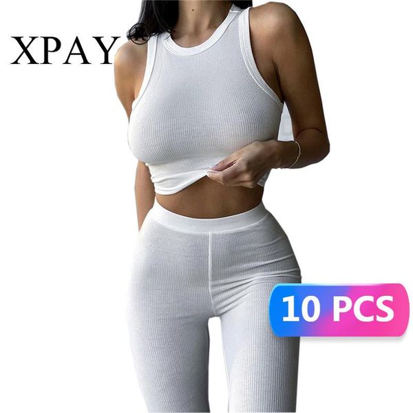 women's two piece pants wholeale items sportsuits for women vest and pant ribbed casual fashion solid color tracksuit yoga clothes bulk, White
women's two piece pants wholeale items sportsuits for women vest and pant ribbed casual fashion solid color tracksuit yoga clothes bulk, White