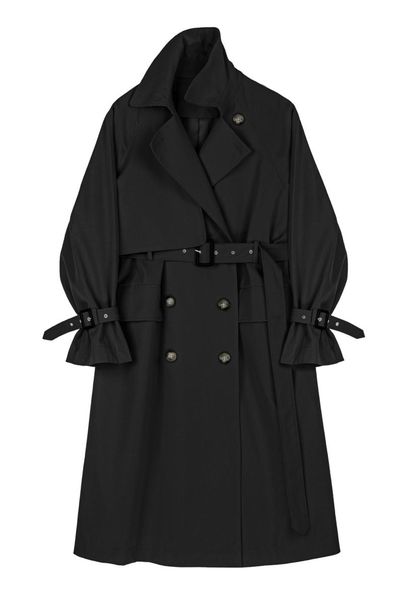 women's trench coats superaen 2021 windbreaker middle and long waist slim double breasted solid coat spring autumn, Tan;black
women's trench coats superaen 2021 windbreaker middle and long waist slim double breasted solid coat spring autumn, Tan;black