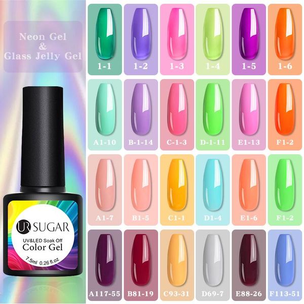 nail gel ur sugar neon varnish hybrid polish set for manicures semi permanent uv led prmer coat art, Red;pink
nail gel ur sugar neon varnish hybrid polish set for manicures semi permanent uv led prmer coat art, Red;pink