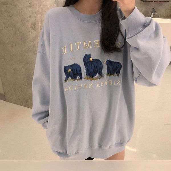 women's hoodies & sweatshirts 2 colors 2021 autumn winter cartoon letter embroidery long-sleeve pullovers vintage sweatshirt womens (x1, Black
women's hoodies & sweatshirts 2 colors 2021 autumn winter cartoon letter embroidery long-sleeve pullovers vintage sweatshirt womens (x1, Black