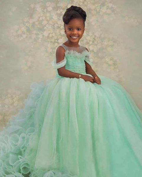 girl's dresses mint pearls sheer neck tiers tutu flower girl fashion tulle elegant lilttle kids birthday pageant gowns, Red;yellow
girl's dresses mint pearls sheer neck tiers tutu flower girl fashion tulle elegant lilttle kids birthday pageant gowns, Red;yellow