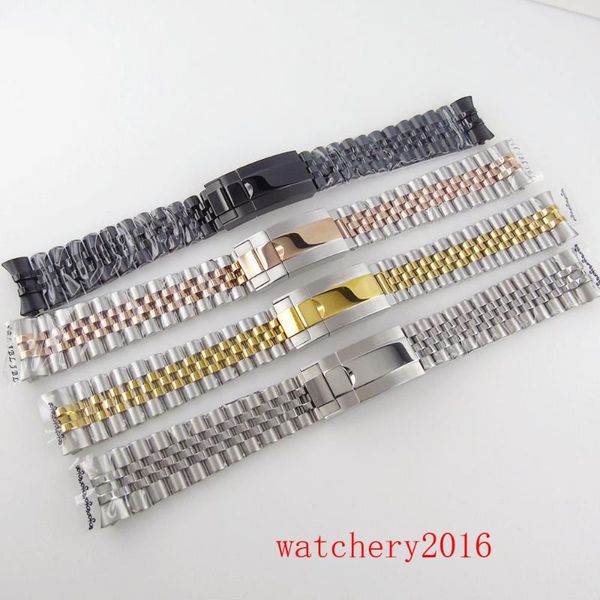 watch bands 20mm band strap wholesale 316l stainless steel rose gold silver watchband jubilee bracelet, Black;brown
watch bands 20mm band strap wholesale 316l stainless steel rose gold silver watchband jubilee bracelet, Black;brown