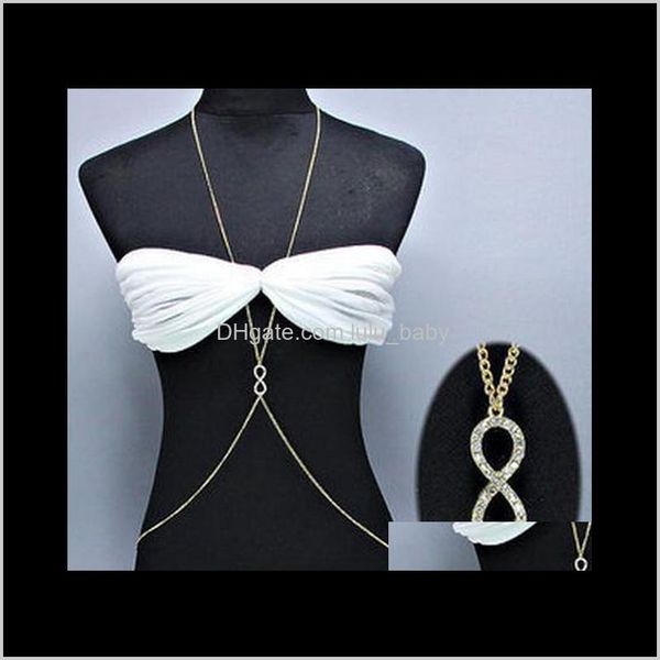 jewelry drop delivery 2021 belly chains europe and united states fashion bikini simple inlaid rhinestones 8 word body chain iof3c, Silver
jewelry drop delivery 2021 belly chains europe and united states fashion bikini simple inlaid rhinestones 8 word body chain iof3c, Silver