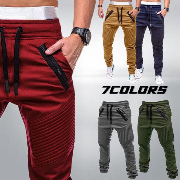 men's pants mens sportswear hip hop harem pencil men casual joggers solid thin cargo sweatpants male multi-pocket trousers, Black
men's pants mens sportswear hip hop harem pencil men casual joggers solid thin cargo sweatpants male multi-pocket trousers, Black