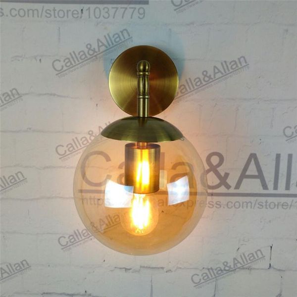 wall lamp modern indoor light amber glass ball shade led white/black/antique brass iron finished fixture
wall lamp modern indoor light amber glass ball shade led white/black/antique brass iron finished fixture