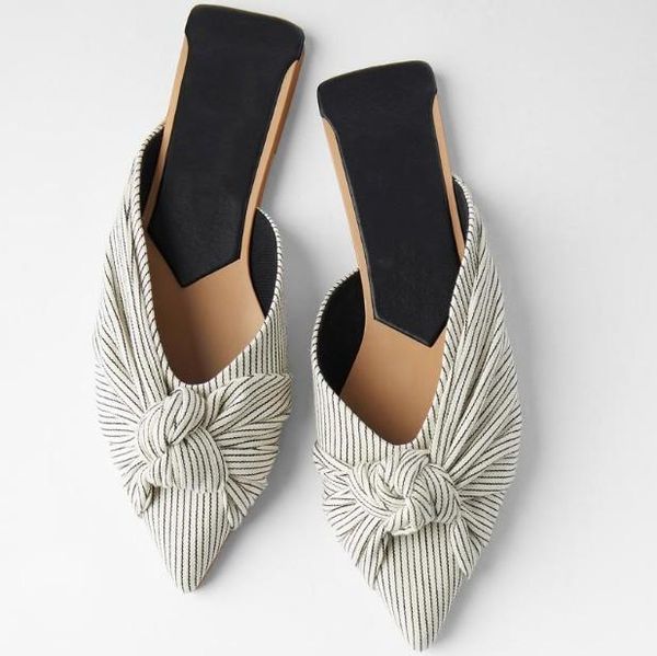 meriahzheng women's shoes low-cut bowknot toe cap rear stripes flat-heeled sandals outerwear fch-45201 slippers, Black
meriahzheng women's shoes low-cut bowknot toe cap rear stripes flat-heeled sandals outerwear fch-45201 slippers, Black