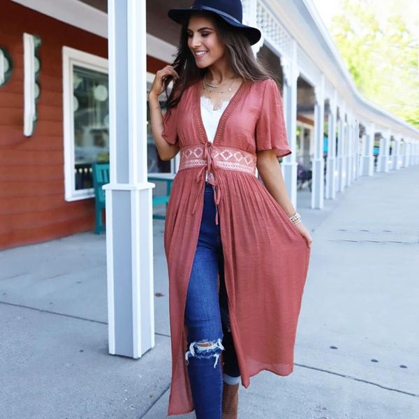 casual dresses women maxi long beach dress bat sleeve open stitch cardigans lace up hooked cover cotton vestidos de fiesta, Black;gray
casual dresses women maxi long beach dress bat sleeve open stitch cardigans lace up hooked cover cotton vestidos de fiesta, Black;gray