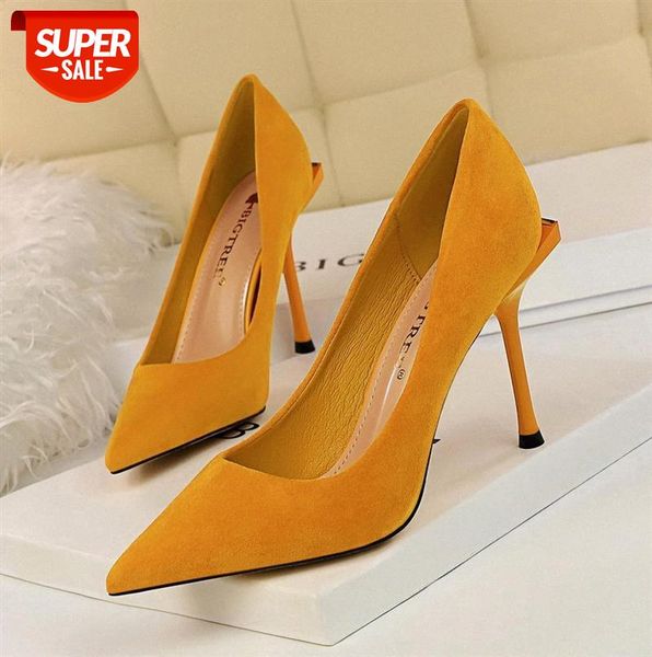 925-1 korean fashion thin and elegant stiletto high-heeled suede shallow mouth pointed shoes women's single #7o0j
925-1 korean fashion thin and elegant stiletto high-heeled suede shallow mouth pointed shoes women's single #7o0j