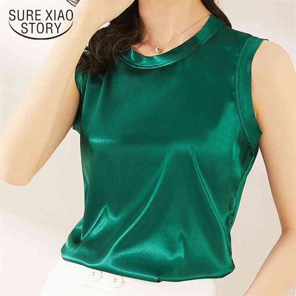 summer o-neck silk sleeveless tank women solid color satin vest fashion female all-match pullover slim outer 9610 210421, White
summer o-neck silk sleeveless tank women solid color satin vest fashion female all-match pullover slim outer 9610 210421, White