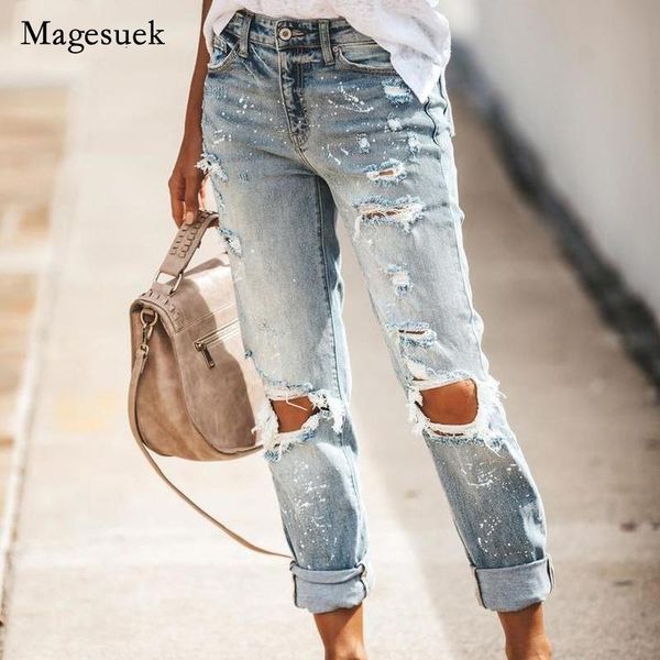women's jeans casual denim for women summer ripped hole straight jean ladies plus size light blue full length slim pants 15309
women's jeans casual denim for women summer ripped hole straight jean ladies plus size light blue full length slim pants 15309