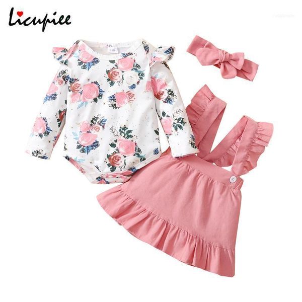 clothing sets 0-24 months 3pcs baby girls outfit sweet style floral printing long sleeve round collar romper + lace suspender skirt, White
clothing sets 0-24 months 3pcs baby girls outfit sweet style floral printing long sleeve round collar romper + lace suspender skirt, White