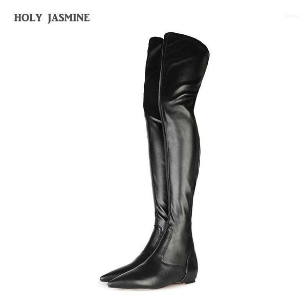 boots womens autumn/winter internally raised knee-high flat with stretch oversize 34-43 breathable microfiber rubber11, Black
boots womens autumn/winter internally raised knee-high flat with stretch oversize 34-43 breathable microfiber rubber11, Black