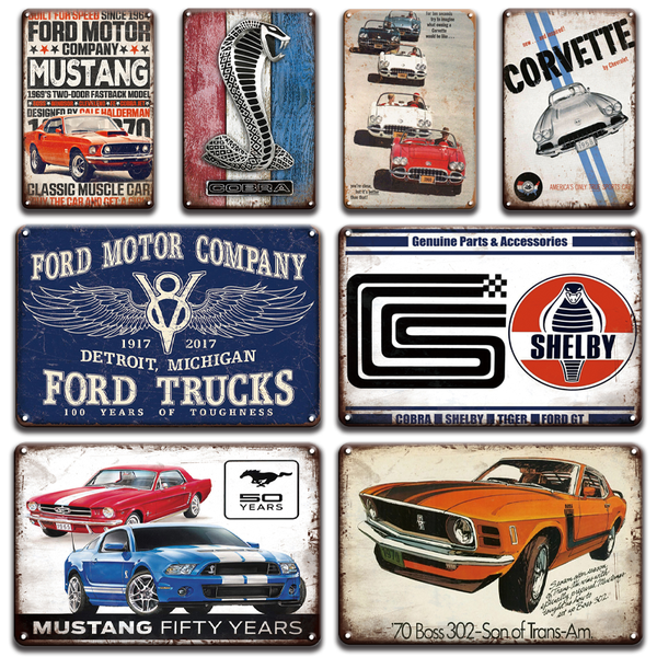 ford trucks wall stickers metal tin sign vintage shelby cobra metal poster decorative plaque signs retro garage man cave decor
ford trucks wall stickers metal tin sign vintage shelby cobra metal poster decorative plaque signs retro garage man cave decor