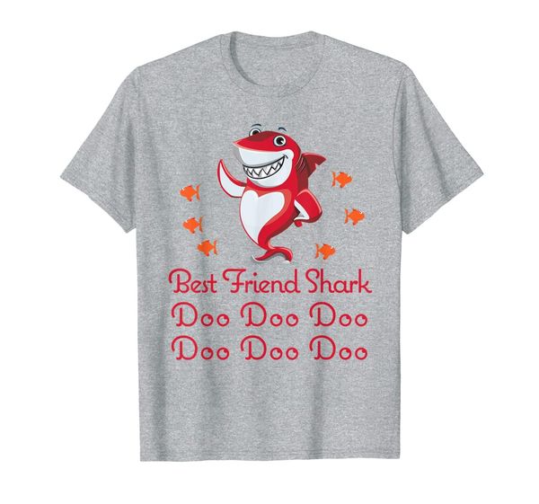 friend shark doo doo doo dancing shark bff gift t-shirt, White;black
friend shark doo doo doo dancing shark bff gift t-shirt, White;black