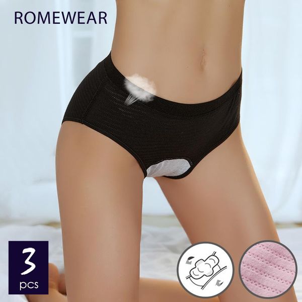 women's panties 3pcs mesh cotton women/girls menstrual period leakproof large plus size briefs incontinence underwear female lingerie, Black;pink
women's panties 3pcs mesh cotton women/girls menstrual period leakproof large plus size briefs incontinence underwear female lingerie, Black;pink