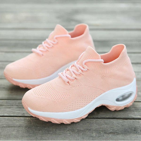 fashion platform sneakers ladies flat shoes breathable casual shoes lace-up flat shoes 6 color wedges sneakers ladies mesh socks y0907, Black
fashion platform sneakers ladies flat shoes breathable casual shoes lace-up flat shoes 6 color wedges sneakers ladies mesh socks y0907, Black