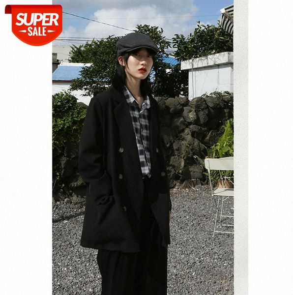 women's suit jacket retro two-piece korean style fashion temperament hong kong trend #qf5r, Black;gray
women's suit jacket retro two-piece korean style fashion temperament hong kong trend #qf5r, Black;gray