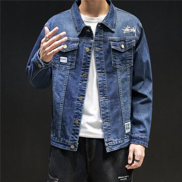 cotton casual simple slim fit blue black embroidery men's denim jacket hip-hop plus size 5xl jackets, Black;brown
cotton casual simple slim fit blue black embroidery men's denim jacket hip-hop plus size 5xl jackets, Black;brown