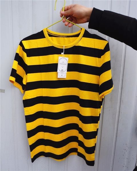 men's striped t-shirt summer fashion cotton men newdiscvey tee t shirt o neck loose casual short sleeve man ts, White;black
men's striped t-shirt summer fashion cotton men newdiscvey tee t shirt o neck loose casual short sleeve man ts, White;black