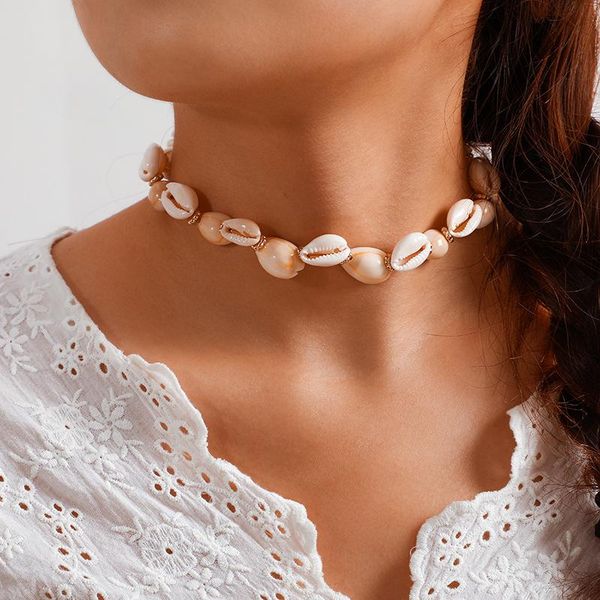 gold color choker necklace for women 1 layer short full shells pendant chain necklaces & pendants velvet chokers fashion jewelry, Golden;silver
gold color choker necklace for women 1 layer short full shells pendant chain necklaces & pendants velvet chokers fashion jewelry, Golden;silver